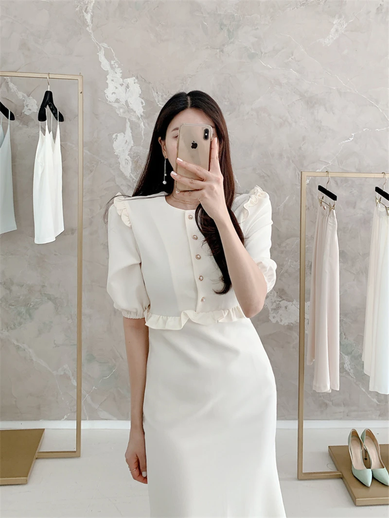 

2020 New Arrivls Summer Chic Fashion OL Elegant Fashion Shaping Warm Customed High Waist Solid Simple Basic Working Suits