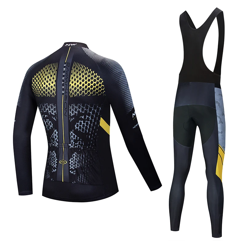 Взрывобезопасные модели 2020NW осенний и зимний велосипедный костюм длинный теплый