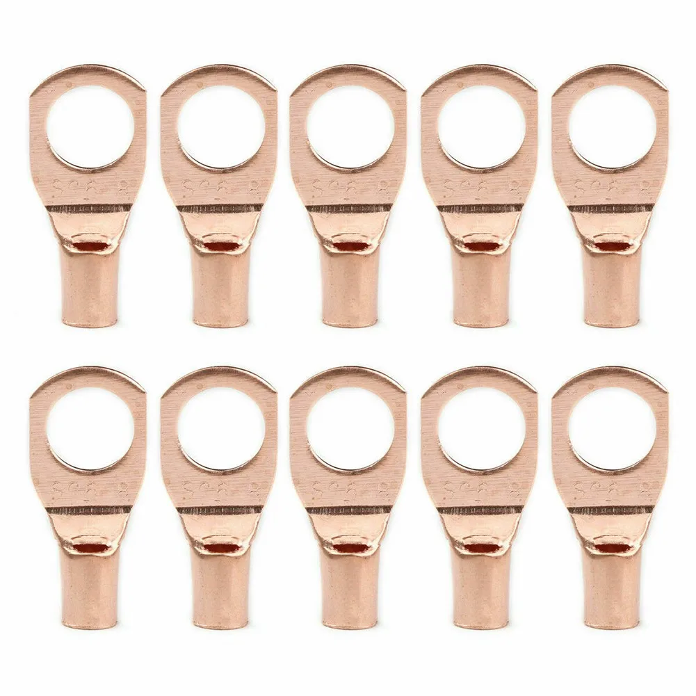 

Bare Connectors Battery Connectors Copper Crimp Welding Wire Practical