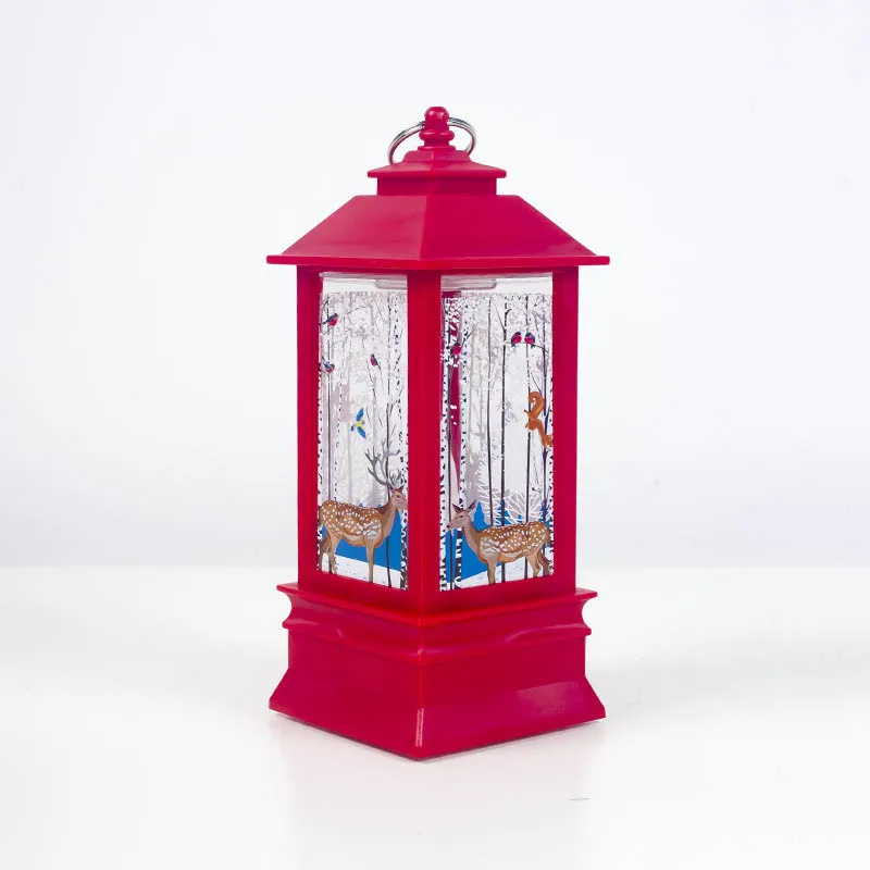 Рождественское украшение портативные ветровые огни подвески на елку Новогоднее