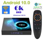 T95 Android10.0 Smart tv box Allwinner H616 2.4G  5G WIFI 6K Media Player Android TV Box Приставка с Google Voice Assistant