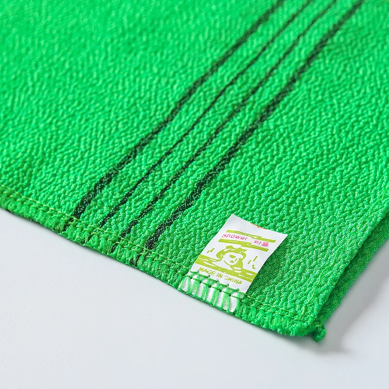 10 шт. Портативное двухстороннее полотенце Корейская отшелушивающая банная