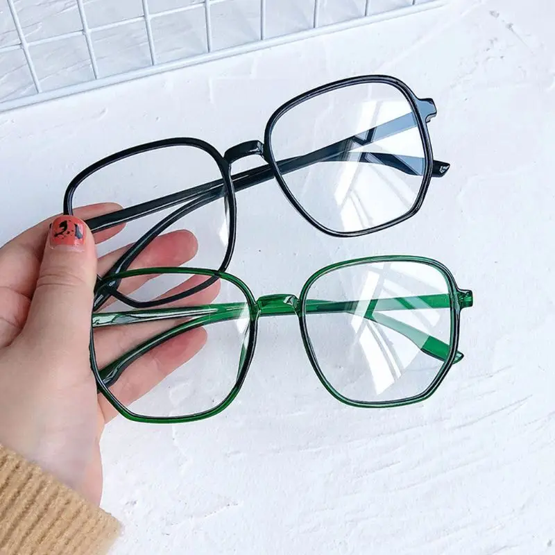 

Oversized Anti Blue Light Computer Eyewear Frame For Women&Men Square Optical Spectacle Glasses Eyeglasses Frame Unisex