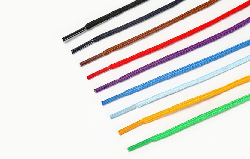 50 Pairs Outdoor Round Rope Hiking Shoes Laces Wear Resistant Sneakers Boot Shoelaces Strings for Men And Women Fashion Shoes