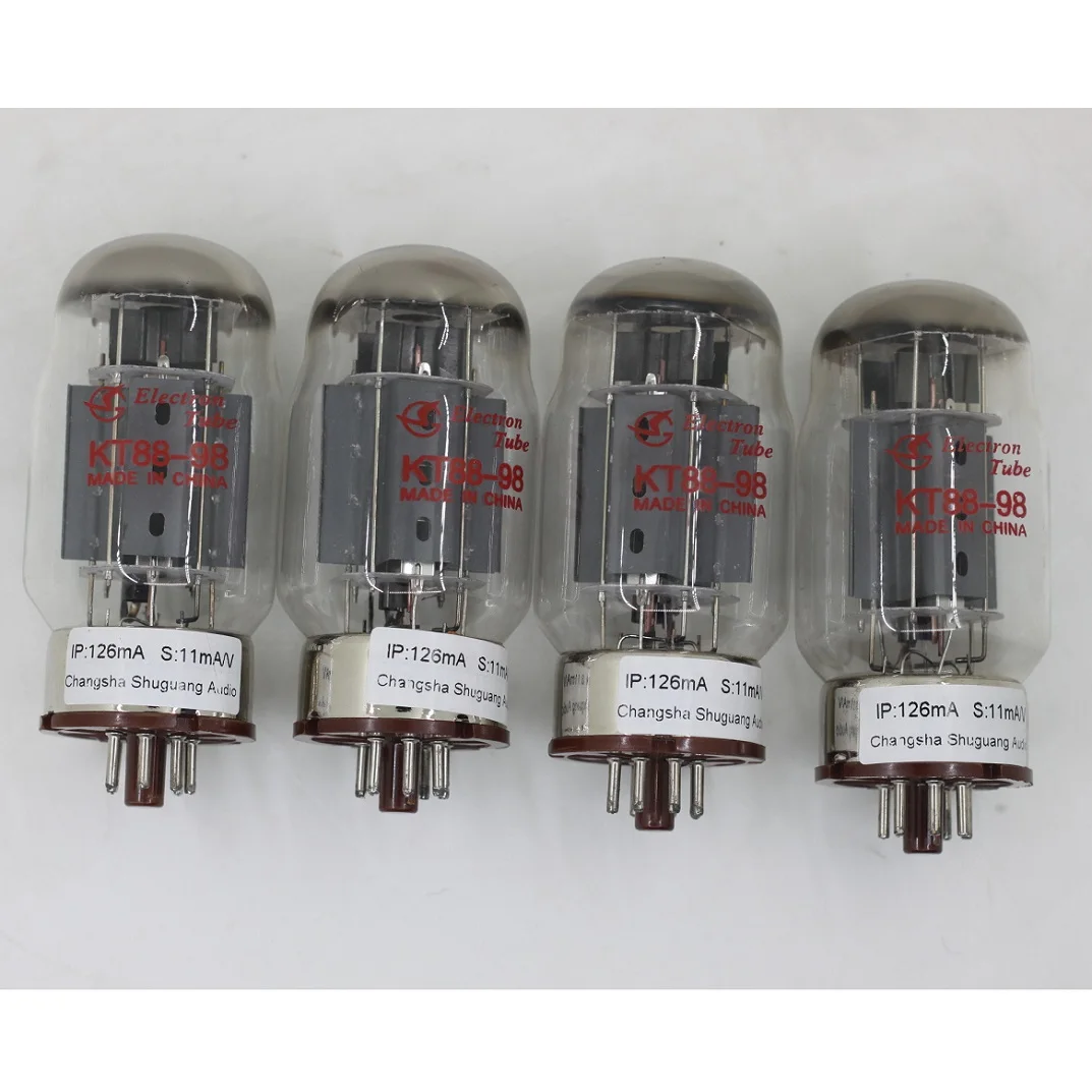 

4 Piece SHUGUANG Brand New KT88-98 Replace GEKT88 KT88-Z KT88-T Free Matched Amplifier HIFI Audio Vacuum Tubes