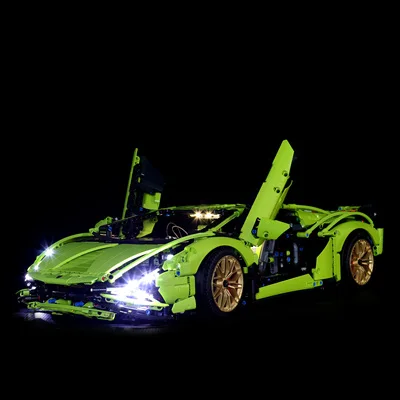 

LED Lighting Kit for 42115 sports car SIAN FKP37 racing car building blocks led lights children's toys (only lights)