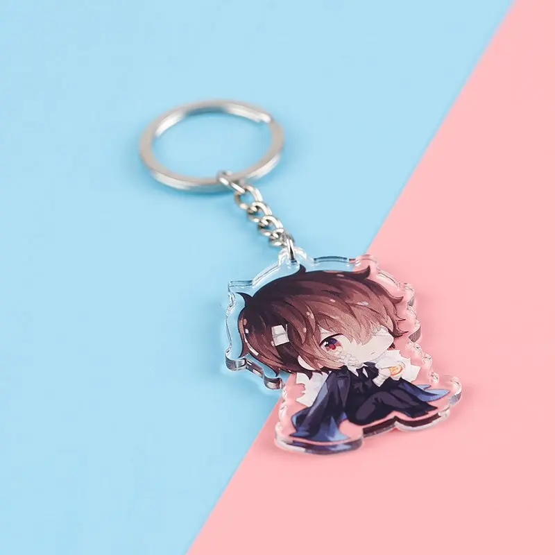 Бродячие собаки bungo брелок двухсторонний акриловый кулон аниме аксессуары с
