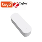 Датчик вибрации Tuya Zigbee, компактный смарт-датчик с функцией обнаружения движения и сигнализации, подходит для умного дома