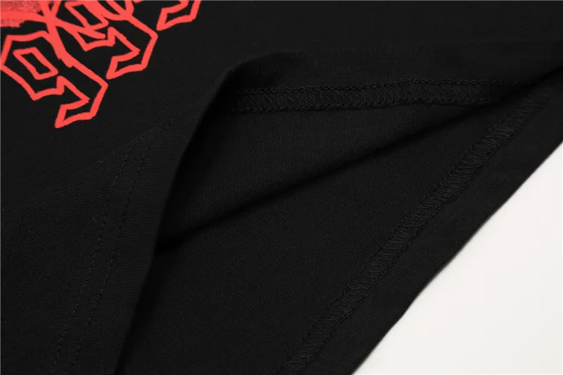 

Hip-Hop Men's T-shirt Printing Graphic Portrait Streetwear Oversized Fashion Men's Clothing Letter Cotton Black White Top Summer