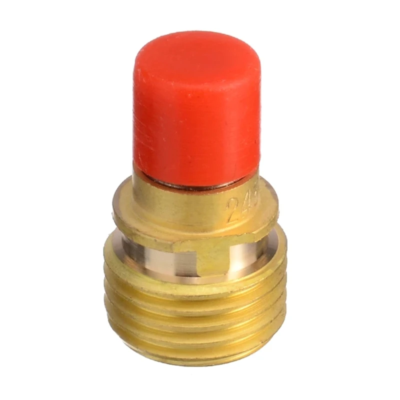 

8Pcs/Set TIG Welding Torch Gas Lens Pyrex Cup Kit Durable Welding Accessories 2.4mm For WP-9/20/25 3/32" Series #10 Pyrex Drop