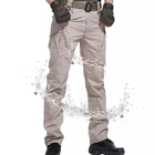 Водонепроницаемые военные тактические брюки-карго, мужские многокарманные армейские брюки, мужские износостойкие Брюки-джоггеры, большие размеры 5XL