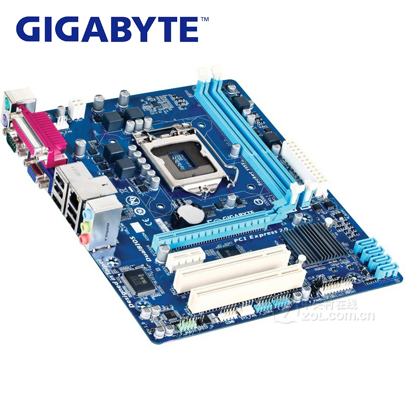 LGA 1155 H61 DDR3 Gigabyte GA-H61M-S2PH 100% материнская плата USB2.0 16G H61M-S2PH настольная SATA II системная