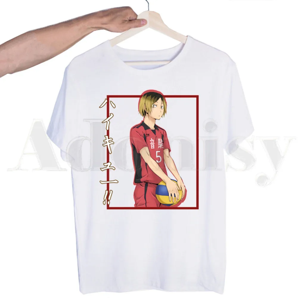 Kozume Kenma Haikyuu!! Nekoma High School Kuroo Tshirts Men Fashion Summer T-shirts Tshirt Top Tees Streetwear Harajuku Funny - купить по