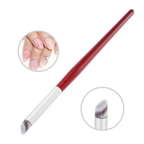 Кисть для дизайна ногтей градиентная ручка для рисования Кисть для ногтей УФ-гель скошенная кисть для рта градиентная ручка для рисования И...