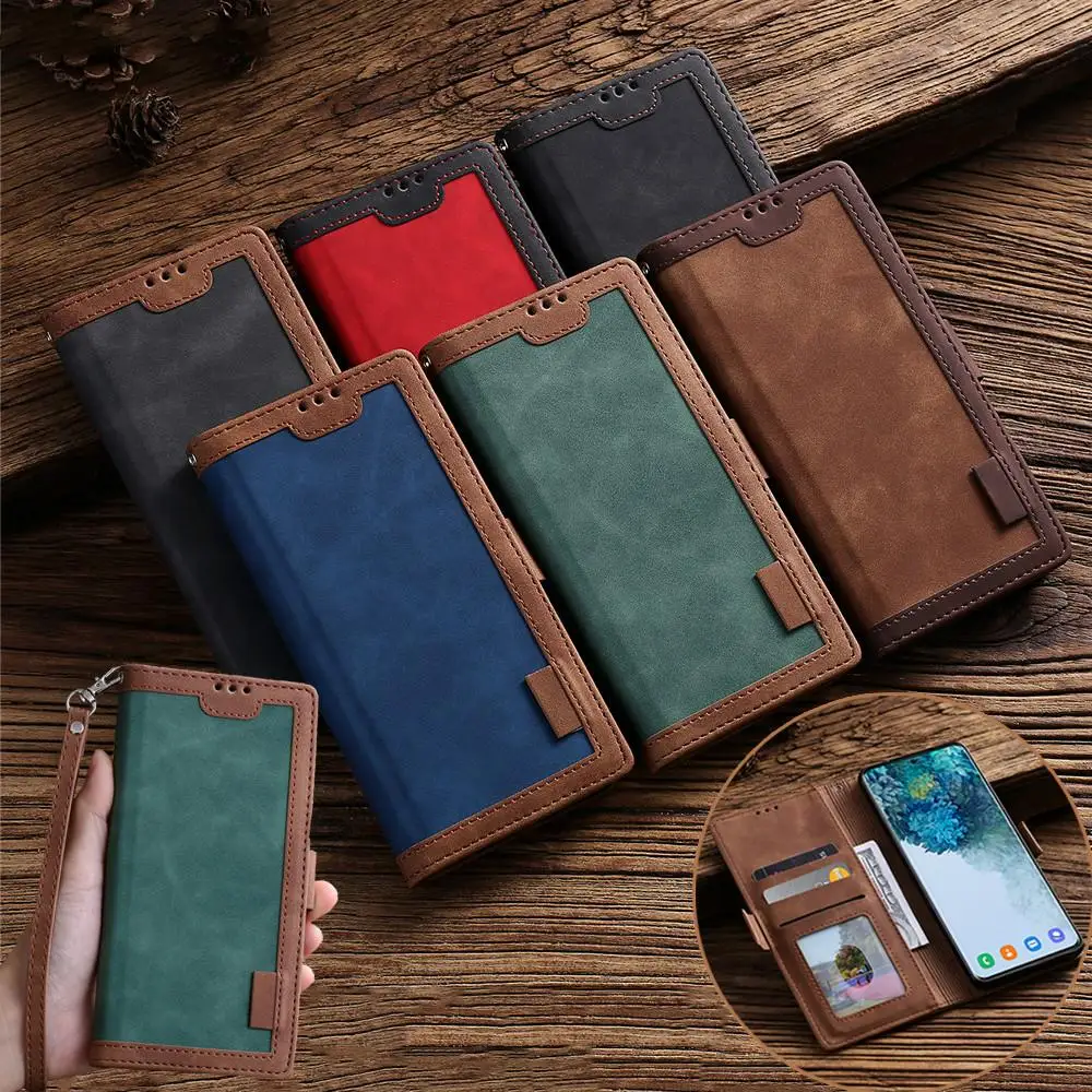 

Leather Case For Samsung Galaxy S20FE A52 A72 A51 A71 A02S A42 A32 A01 A12 A21 A31 A41 A50 A70 A20 E A10 S A40 Flip Wallet Cover