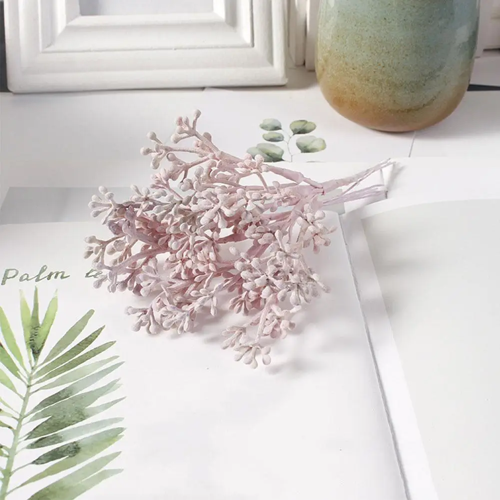 Искусственные цветы 6 шт./лот букет растений 14 см длинные тычинки искусственные