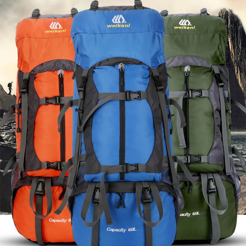Уличный профессиональный рюкзак 60л для кемпинга походов путешествий горных