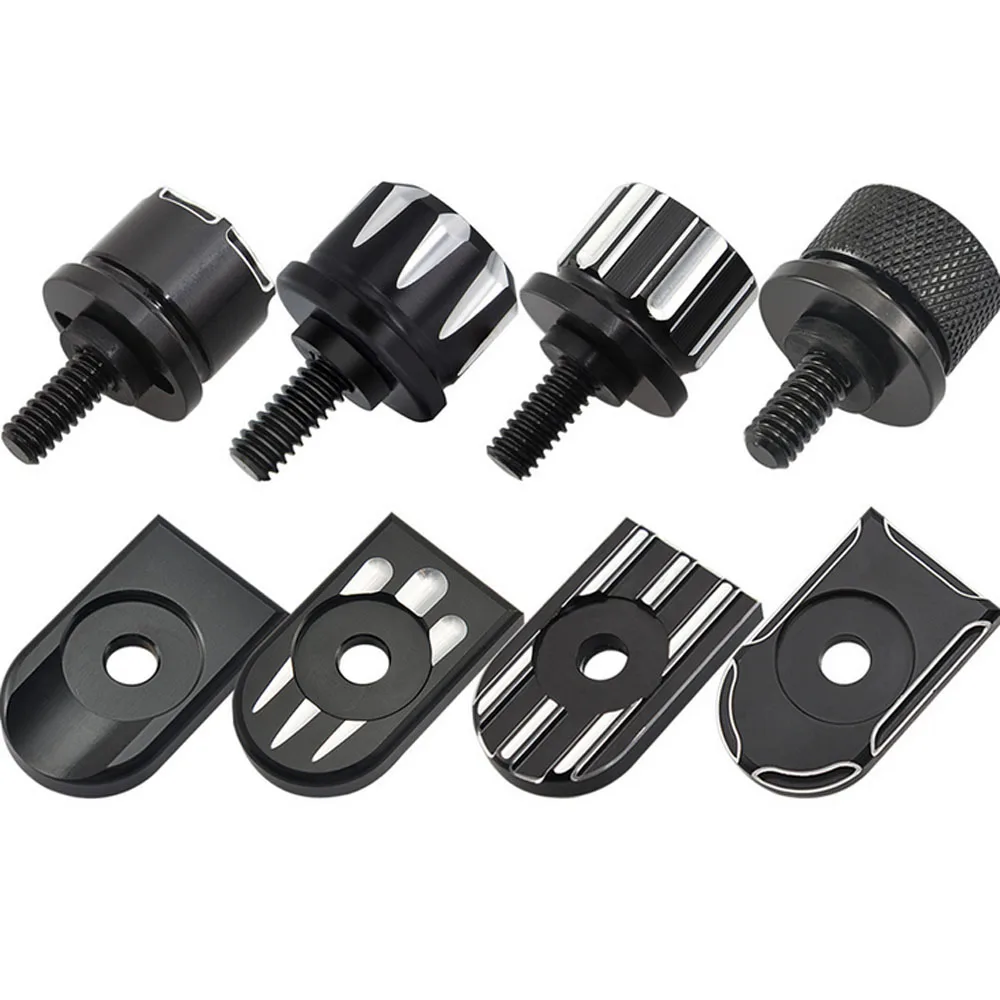 6 мм М6 Алюминиевый быстросъемный болт для сиденья + винт с накладной гайкой Harley