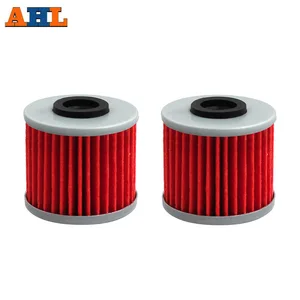 2pcs high quality ahl motorcycle part oil filter for honda nc700x ctx700n crf1000d sxs1000m3 pioneer gl1800 nc750 tallon 1000r free global shipping