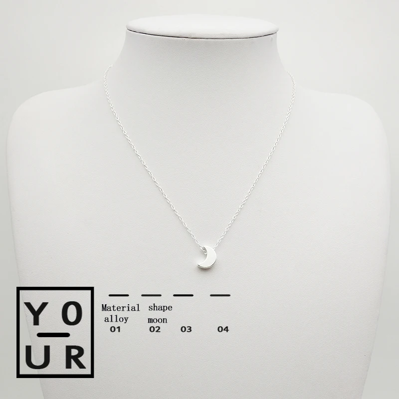 Колье Луна сатана модная женская длинная попсокет подружка невесты подарок