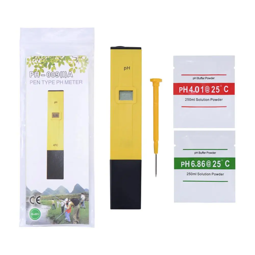 Цифровой рН метр/тестер 5 шт./лот 0 14 карманных ручек для аквариума бассейна воды
