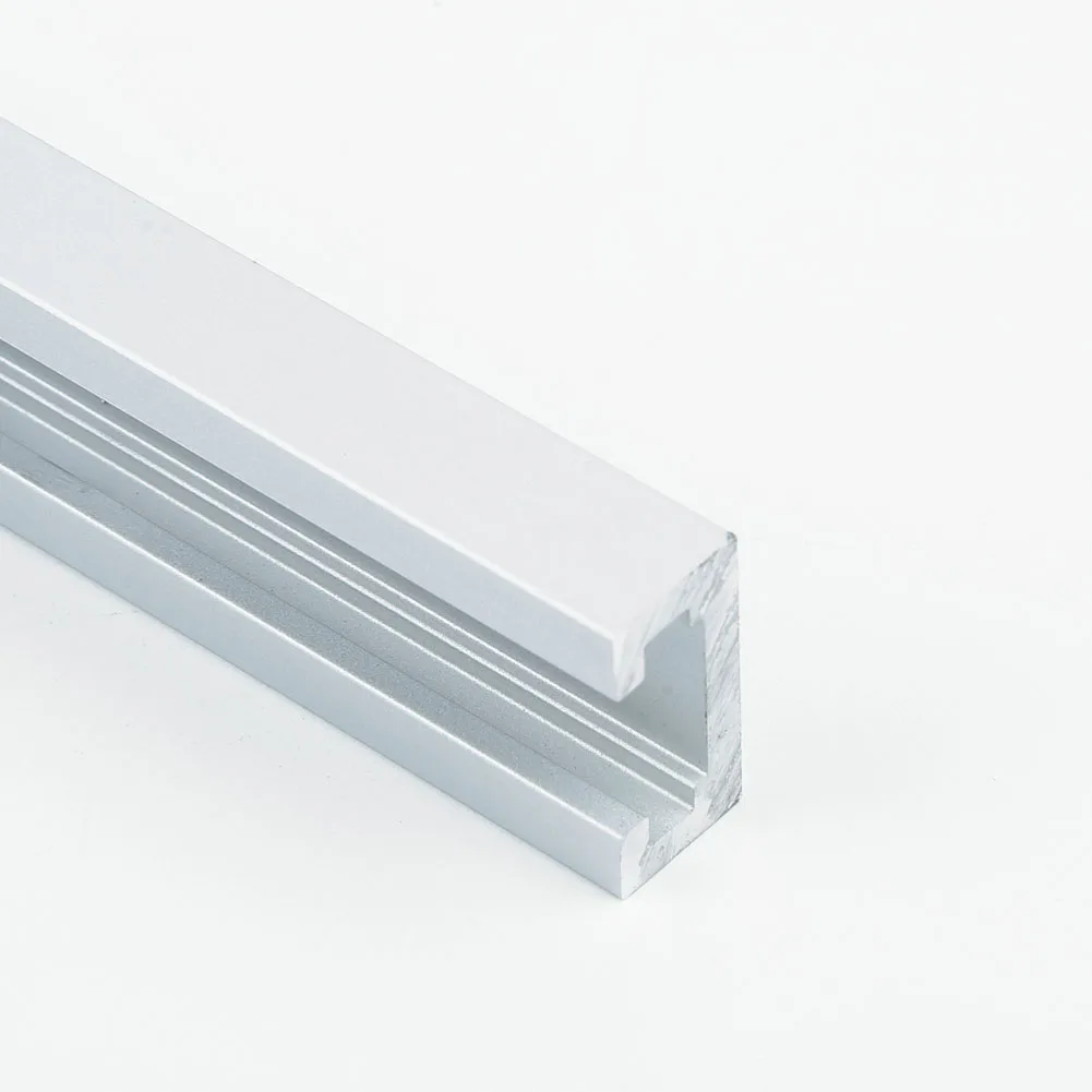 

Aluminum Alloy Bar Slider T-Tracks T-Slot Jig Fixture For Table Saw Gauge Rod 1x