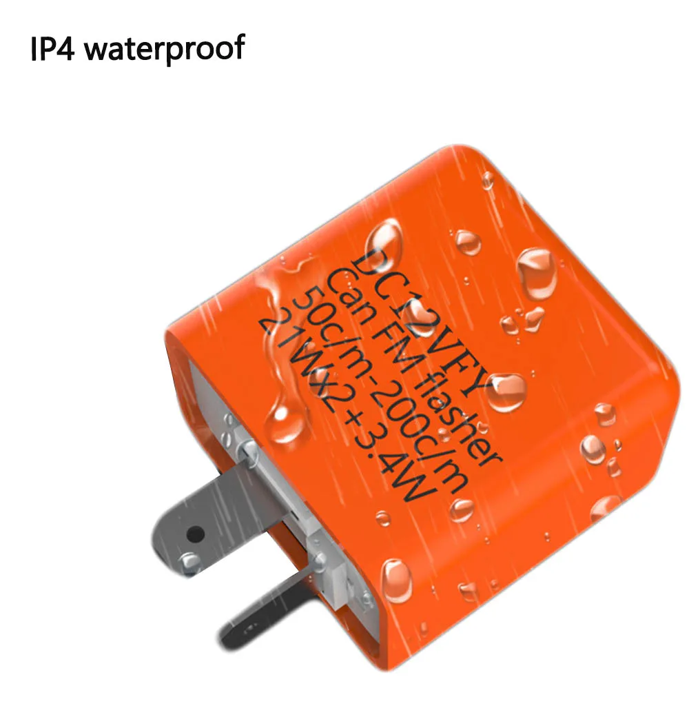 12 В постоянного тока реле Вспышки Регулируемая частота квадратные мигающие