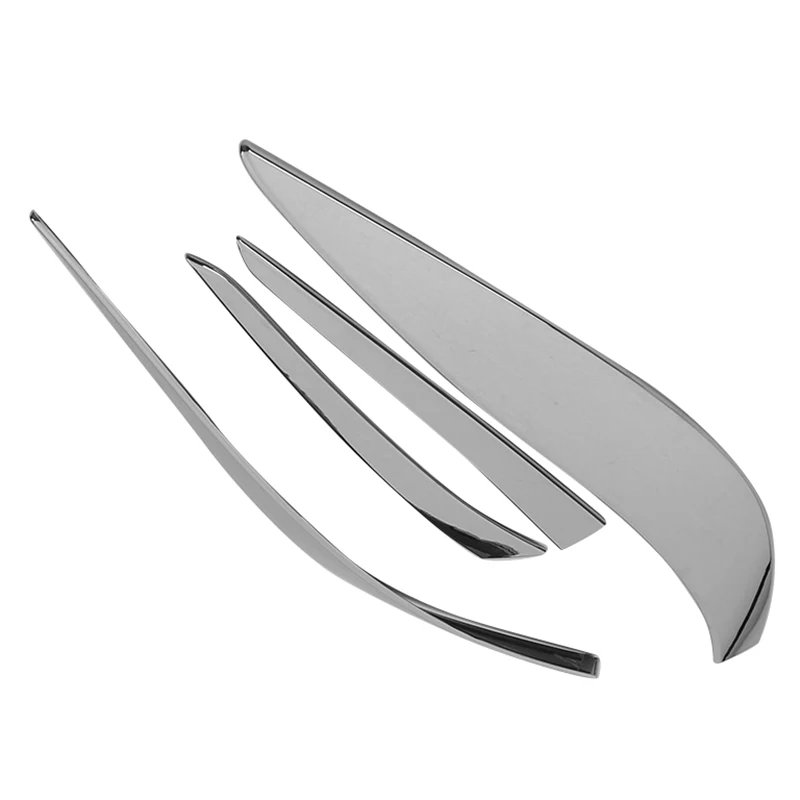 ABS хромированный задний светильник накладка на брови автомобильный наклейки для