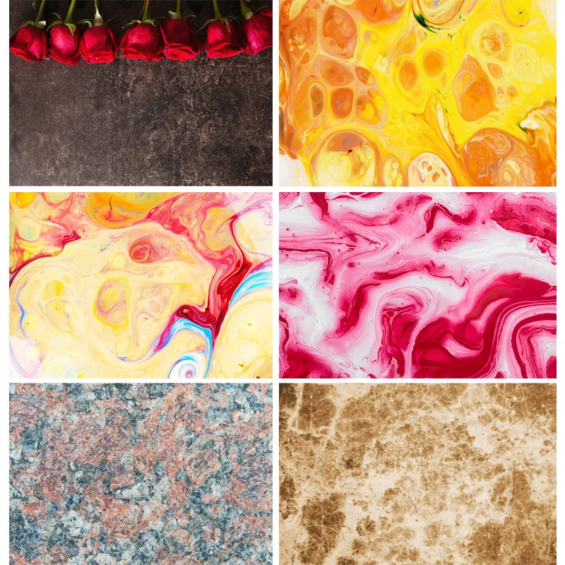 

Vinyl Custom Photography Backdrops Props Colorful Marble Pattern Texture Photo Studio Background 20905DLZ-01