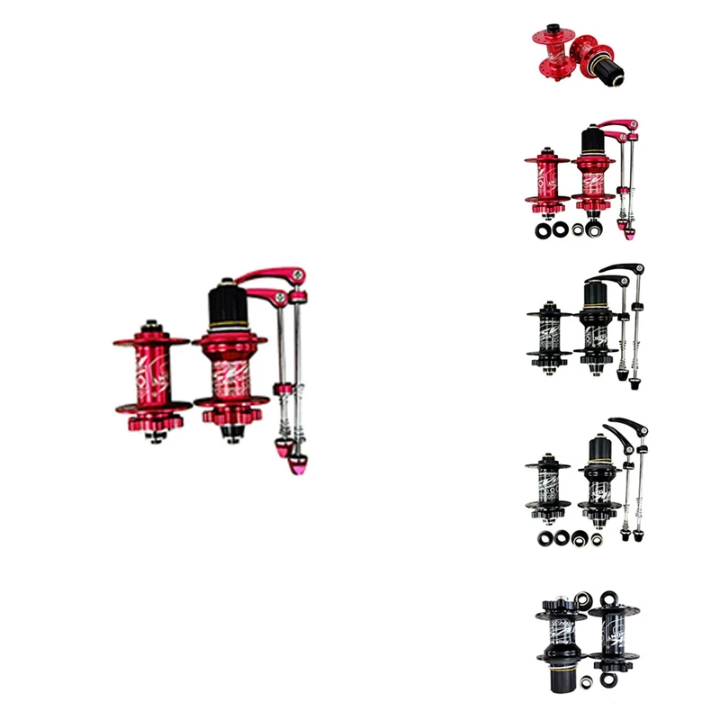 

PASAK MTB Bike HUB 32 Holes 4 Palin Seal Bearing 7-12 Speed HG Cassette 72 Ring/Clicks Bicycle Parts Disk Brake Hubs