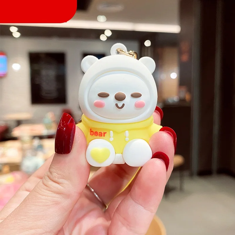 

Creative Cartoon Classic Animal Key Chains Cute Children Gift Backpack Accessories Keyring Fashion Men's Gift Car Keychain2021