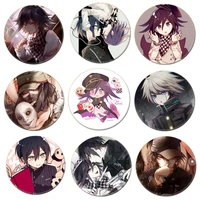anime danganronpa brooch pin badge accessories for clothes backpack decoration childrens gift b001