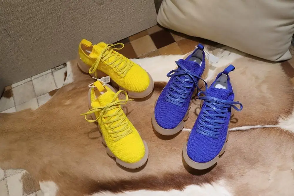 

Bubble Air Cushion Shoes Woman High Quality Platform shoes Casual Sneakers Increase Capsule Series Zapatos De Mujer Fashion