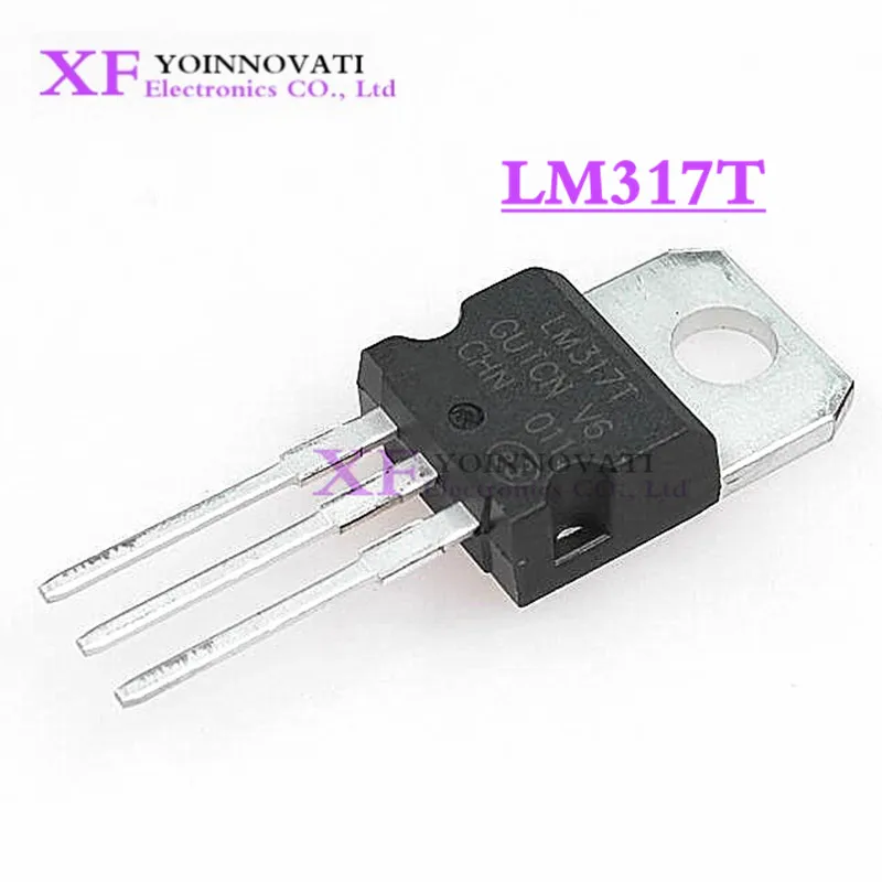 100 шт./лот LM317T LM317 TO-220 новый оригинальный | Электронные компоненты и