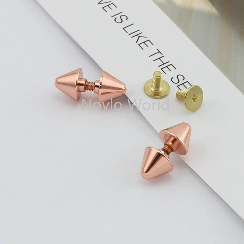 8 шт. тест малый размер металлические шпильки сумка с ручкой заклепки Женская