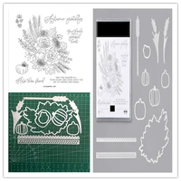 christmas autumn greeting metal cutting dies and stamps stencils scrapbooking photo album card paper embossing craft diy die cut