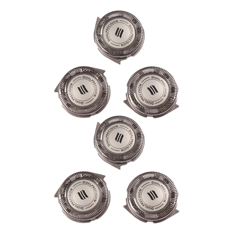 

6X HQ8 Shaver Heads, Shaving Heads For Norelco Shaving Razor Replacement Blade Head