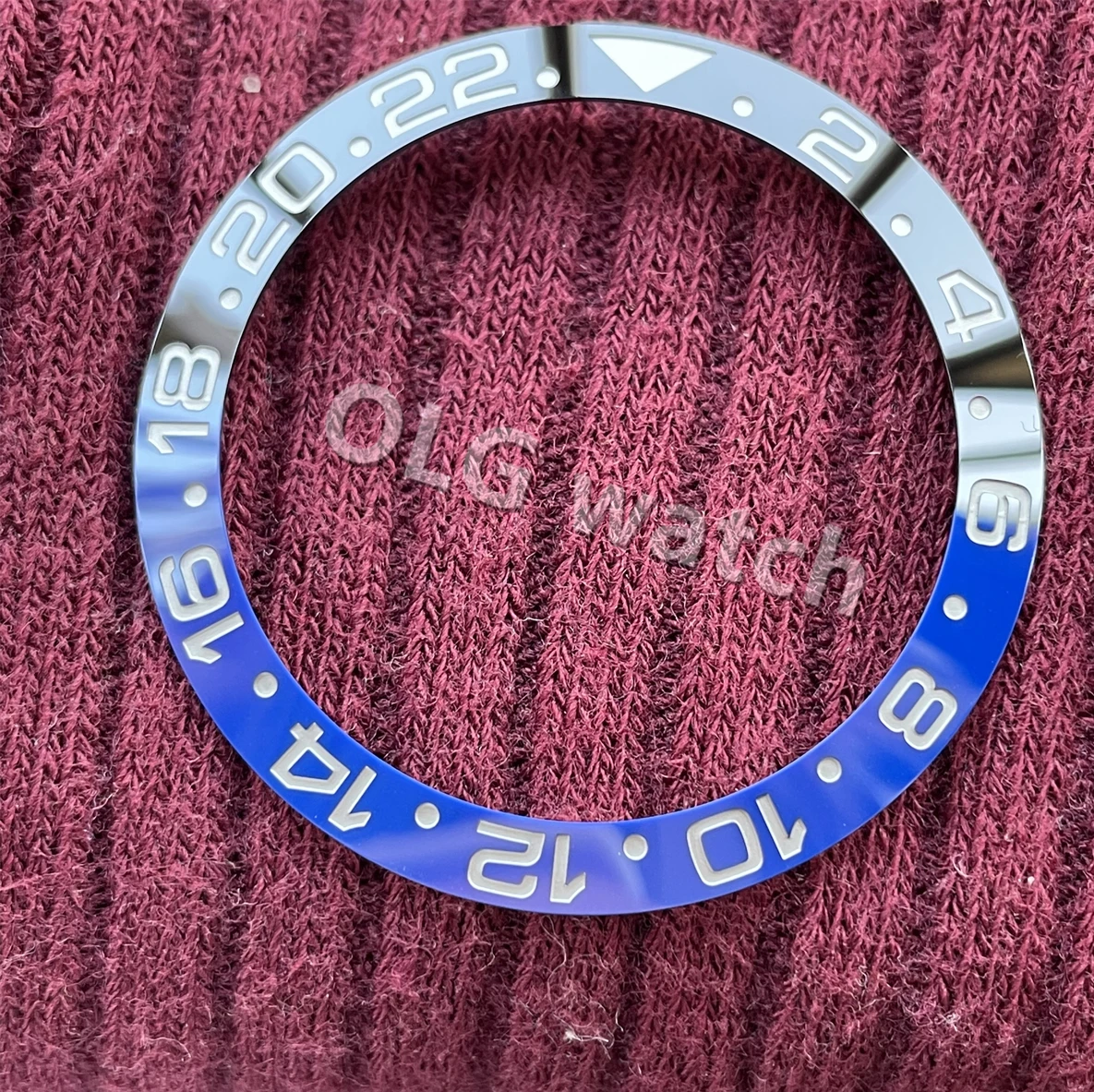 Запчасти для часов отличного качества Керамическая рамка 38 мм 40 GMT Pepsi Batman Сменные