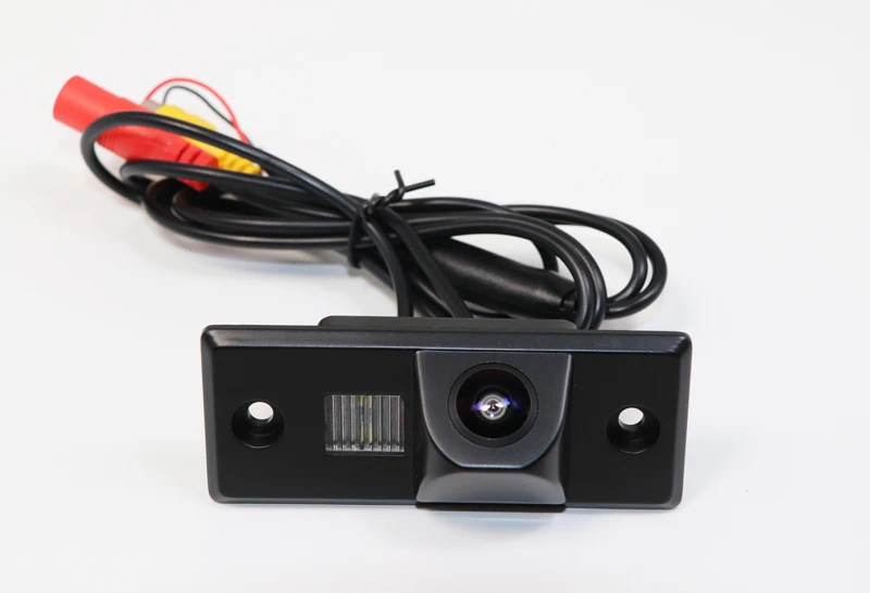 180 градусов 1920x1080P AHD Специальная задняя видеокамера заднего вида для парковки для VW SKODA FABIA SANTANA POLO TIGUAN TOUAREG PASSAT on.