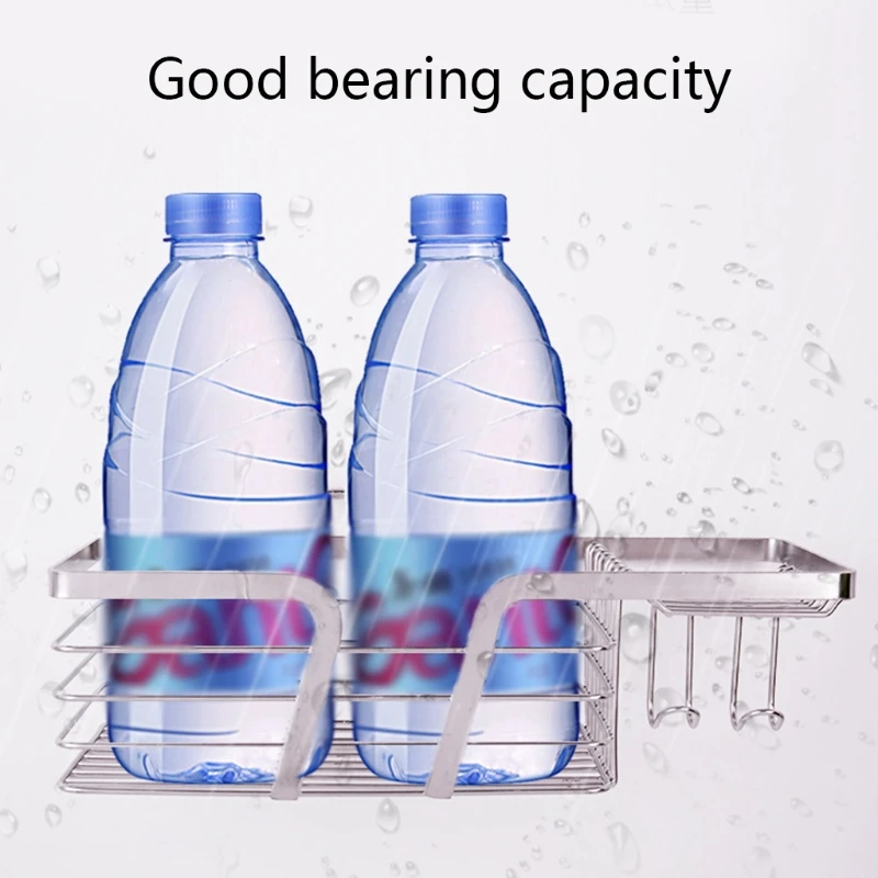 Поднос для хранения в ванную комнату с 2 крючками зубных щеток полый