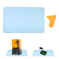 3d printer accessories resin glue clean 3d drawing heat insulation silicone slap mat protective pad 16x12 inch for dlp sla lcd