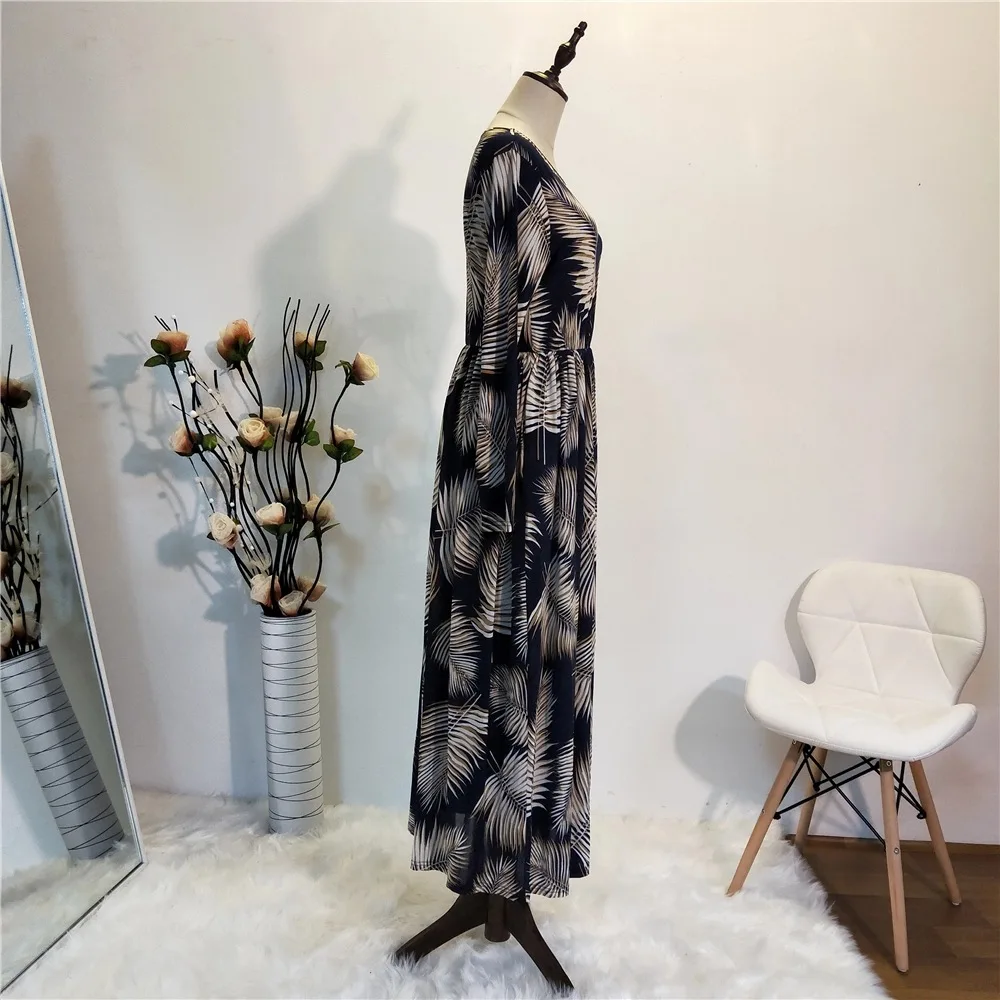 Дубай abaya Femme мусульманское длинное платье для женщин халат Турция с длинным