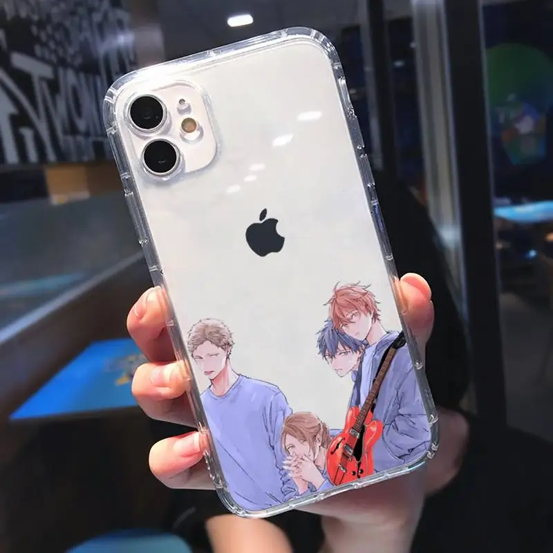 

Japan Anime Given Phone Case Transparent for iPhone 11 12 mini pro XS MAX 8 7 6 6S Plus X 5S SE 2020 XR