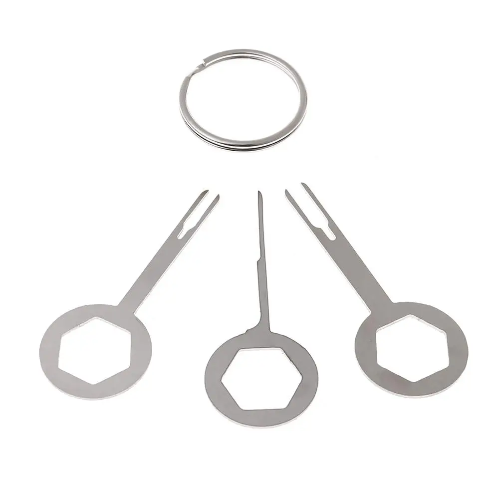 Новинка 3 шт. инструмент для удаления клемм в автомобиль съемник жгутов обжимной