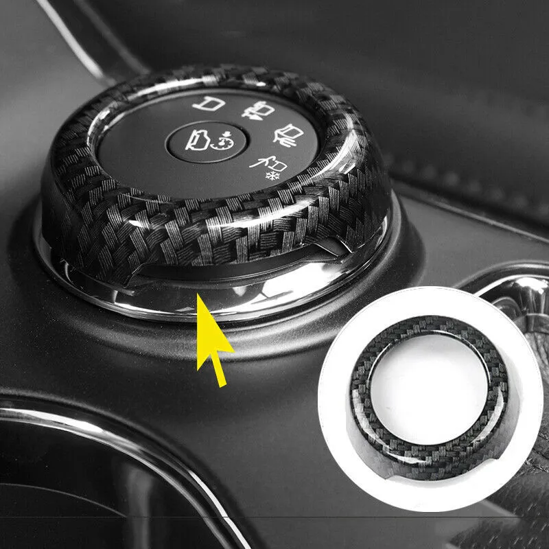 

ABS Plastic Switch Trim Accessories Adjustment Carbon Fiber Drive Mode