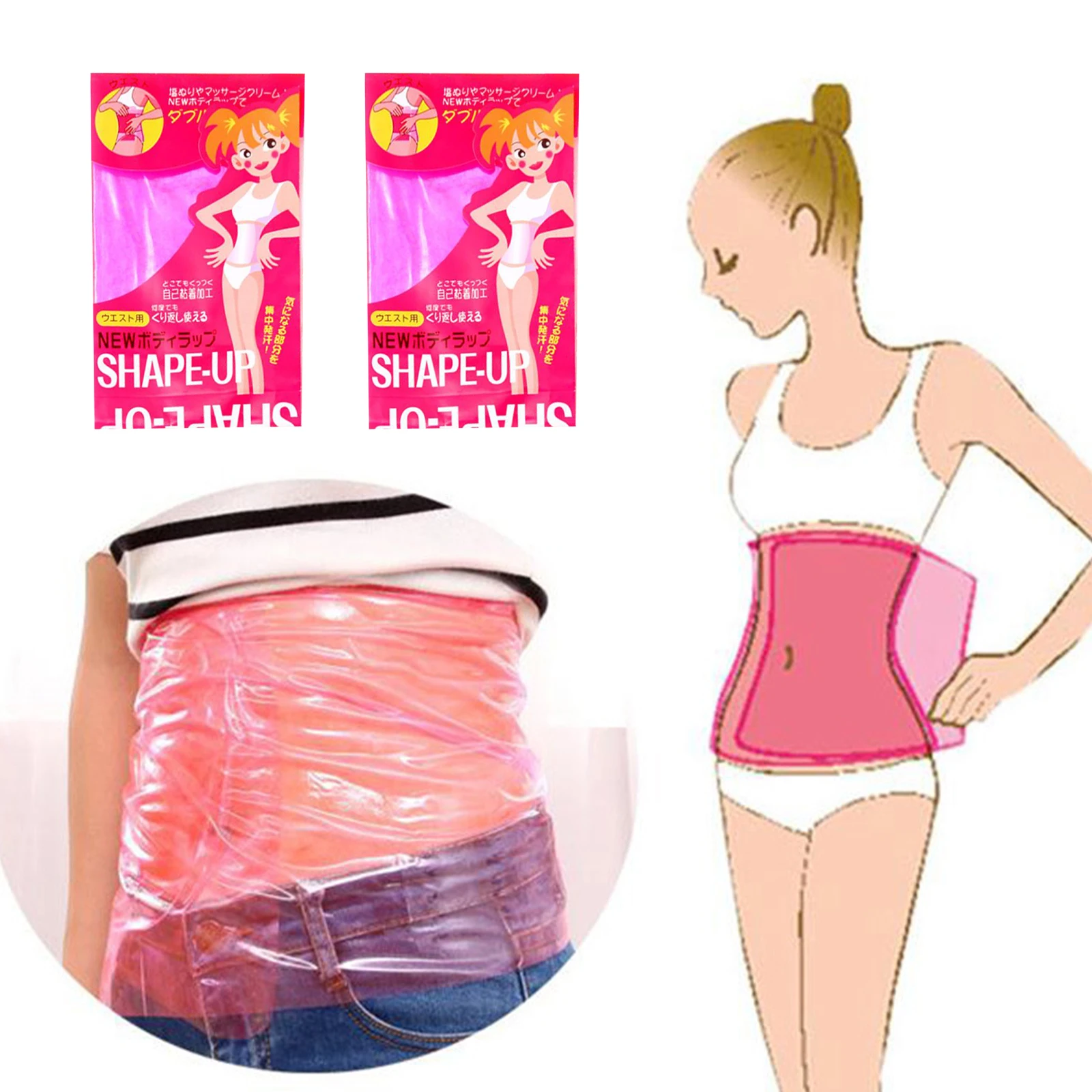 

New Arrival Sauna Slimming Belt Waist Wrap Shaper Burn Fat Cellulite Belly Lose Weight Waist Massage Belly