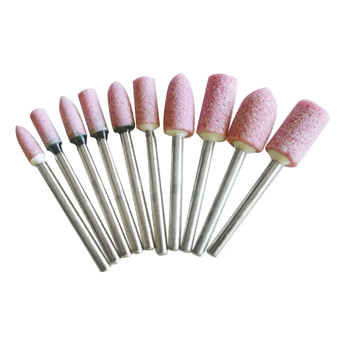 

10Pcs 1/8 Shaft Mounted Ceramic Grinding Stone Head Electric Grinding Accessories Rotary Tools Grinding Stone Wheel Head For Dre