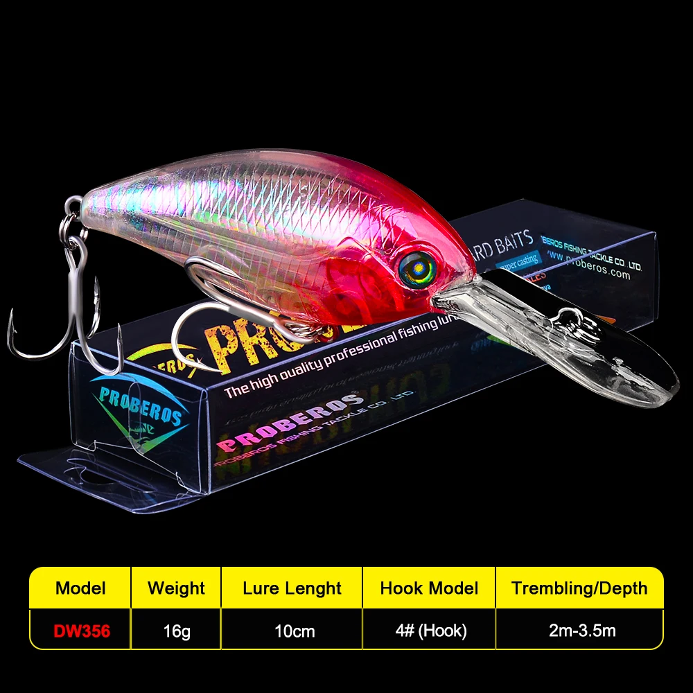 1 шт. Topwater Crankbait 10 см 16 г жир fWobbler Isca искусственная жесткая приманка окунь пластиковые рыболовные снасти на пескаря