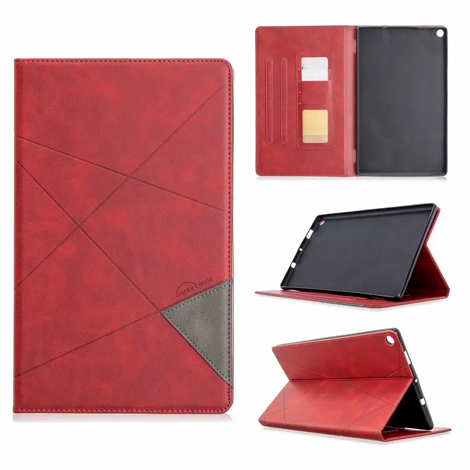 Магнитный умный чехол для Amazon Fire HD 10 Fundas 8 2018 роскошный мягкий силиконовый кожаный