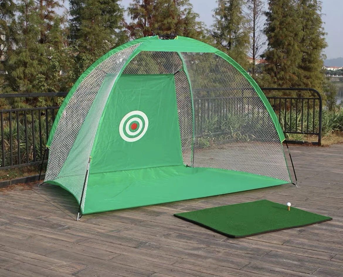 3M golf cage practice net training indoor and outdoor sports golf sports equipment garden trainer portable golf training tent